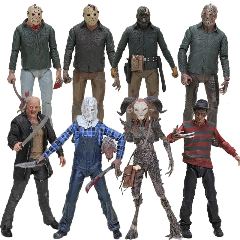 Экшн фигурка NECA Пятница 13 е Памела вурхисс финальная глава с маской пила топор
