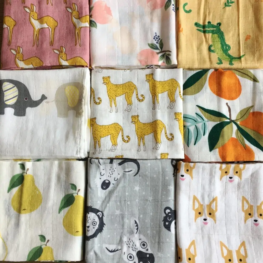 New Baby Blanket Newborn Soft bamboo fiber Baby Blankets Muslin Swaddle Wrap Feeding Burp Cloth Towel Scarf Baby Stuff