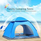 Двухместная палатка, походная, для барбекю, водонепроницаемая, летняя, Пляжная, с защитой от ультрафиолета, от солнца