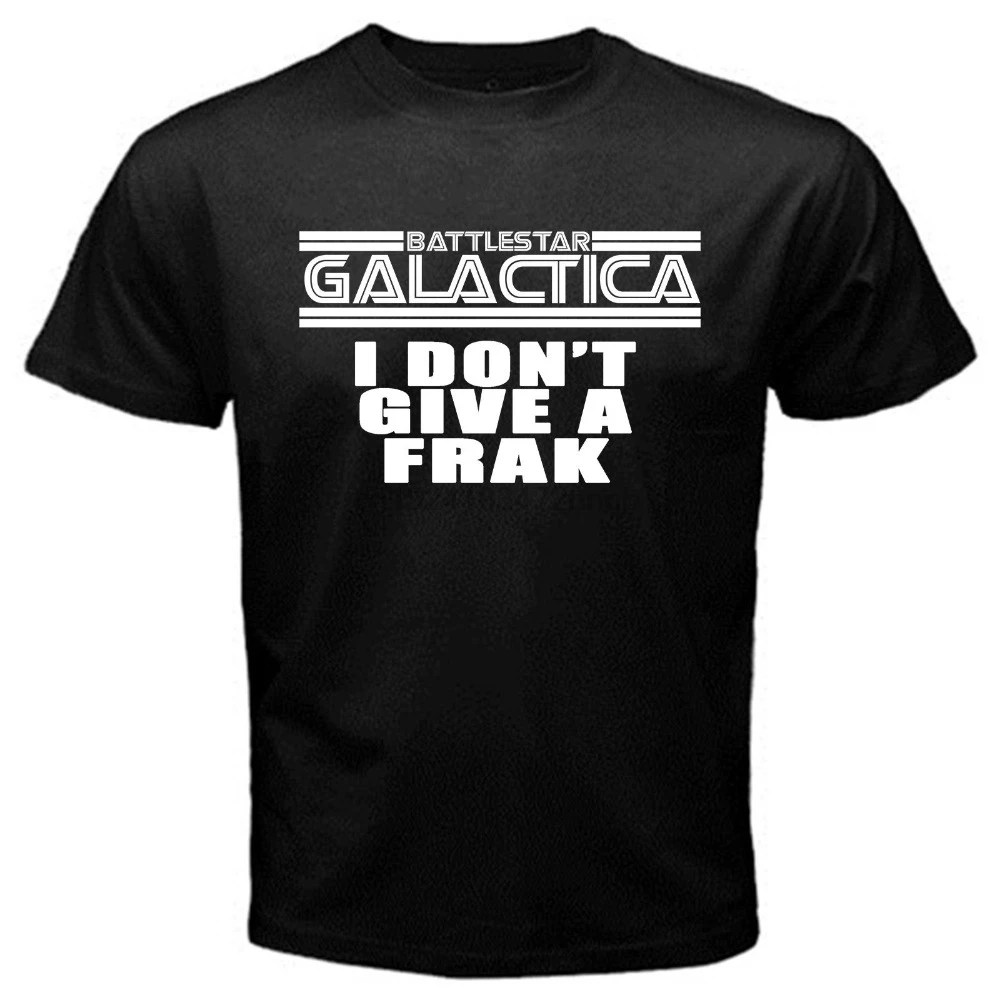 Кроссфит футболки Battlestar Frak Galactica colony BSG 75 cylon viper футболка Черная Базовая горячая