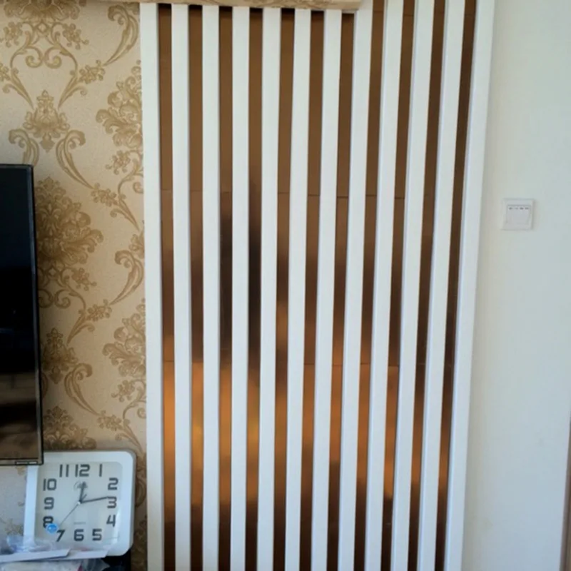 10 шт./компл. зеркальные наклейки в полоску самоклеющиеся съемные акриловые листы