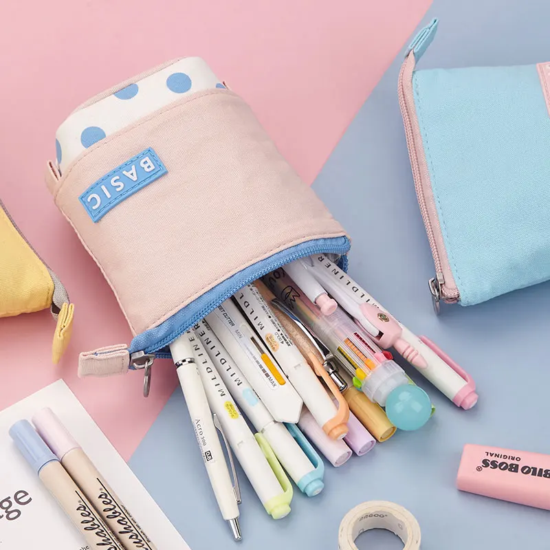 Чехол для ручек и карандашей оригинальный выдвижной чехол хранения школьных