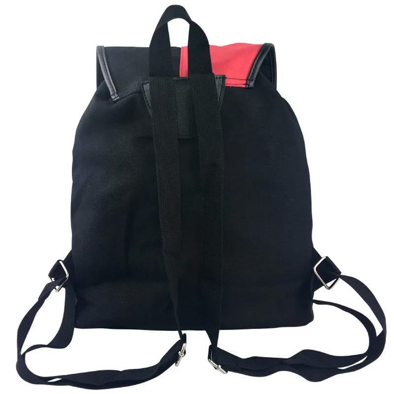 С принтами "отряд самоубийц" "Харли плеча школьный рюкзак Drawstring хлопка