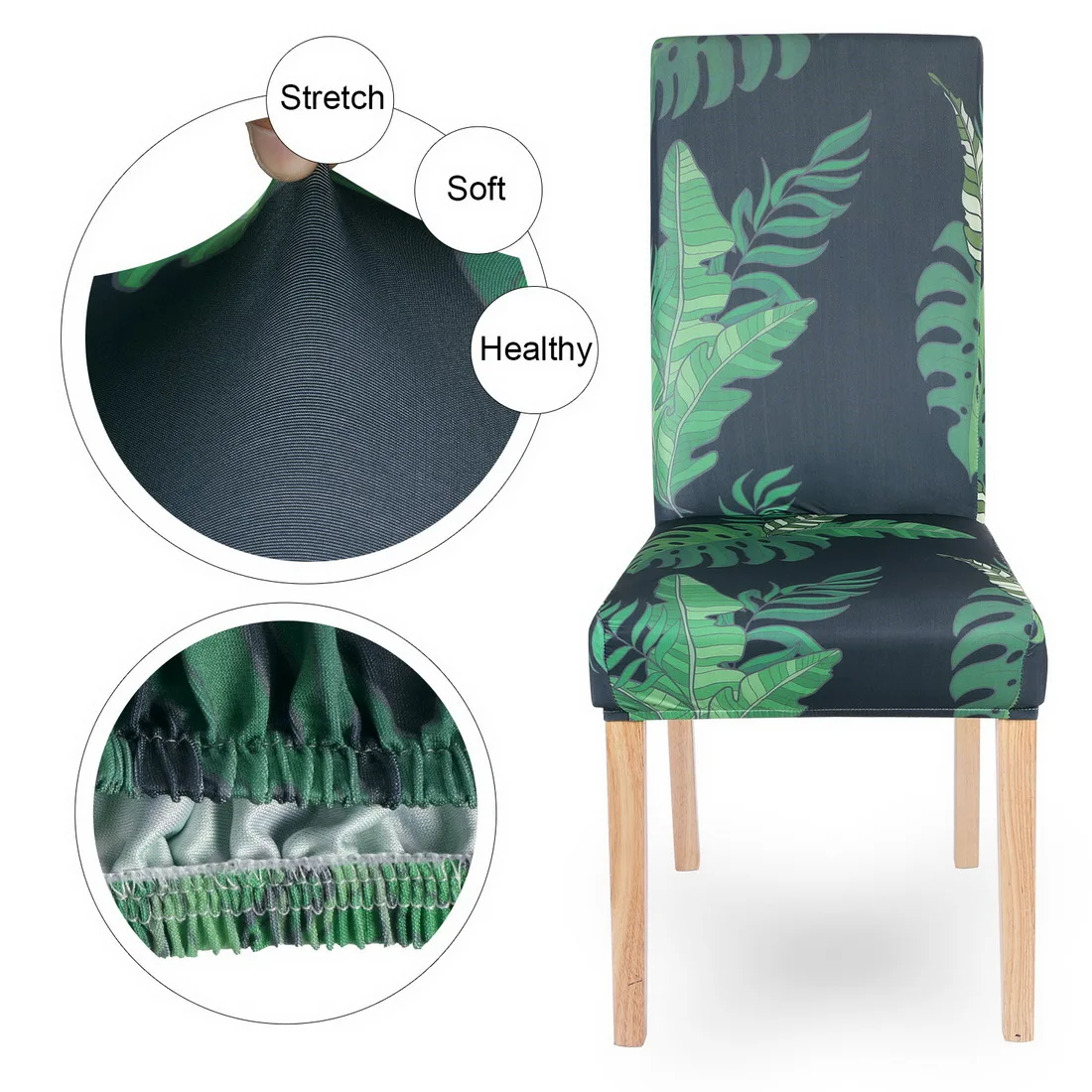 2020 Stretch Removable Washable Dining Chair Protector Cover Seat Slipcover for Hotel Room | Дом и сад