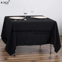 72x72 tablecloth wedding white hotel table cloth table cover overlay seamless tablecloth polyester