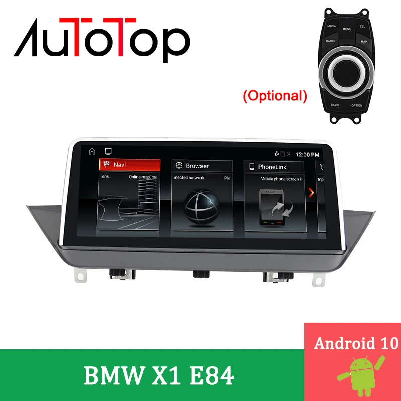 AUTOTOP 10 25 &quotавтомобильный монитор Android 0 BMW X1 мультимедиа для E84 2009 2015 GPS Навигация DVD