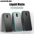 Простой матовый чехол для телефона Samsung Galaxy S22 S21 S20 FE Ultra J4 J6 Plus J2 J5 J7 Prime 2015 J8 2018, силиконовый прозрачный чехол