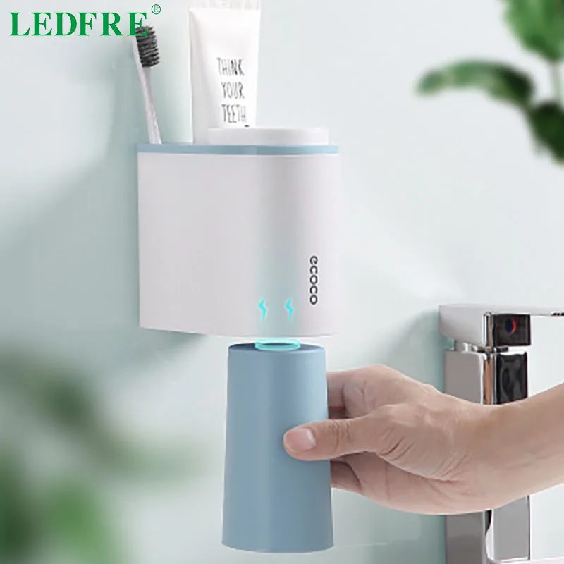 LEDFRE держатель для зубной пасты и щетки соковыжималка настенная ванной набор