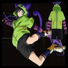 Костюм для косплея аниме SK8's Infinite Mya Chinen, куртка на молнии с капюшоном, костюм SK 8, топ, пальто, шорты, носки с хвостом, полный комплект
