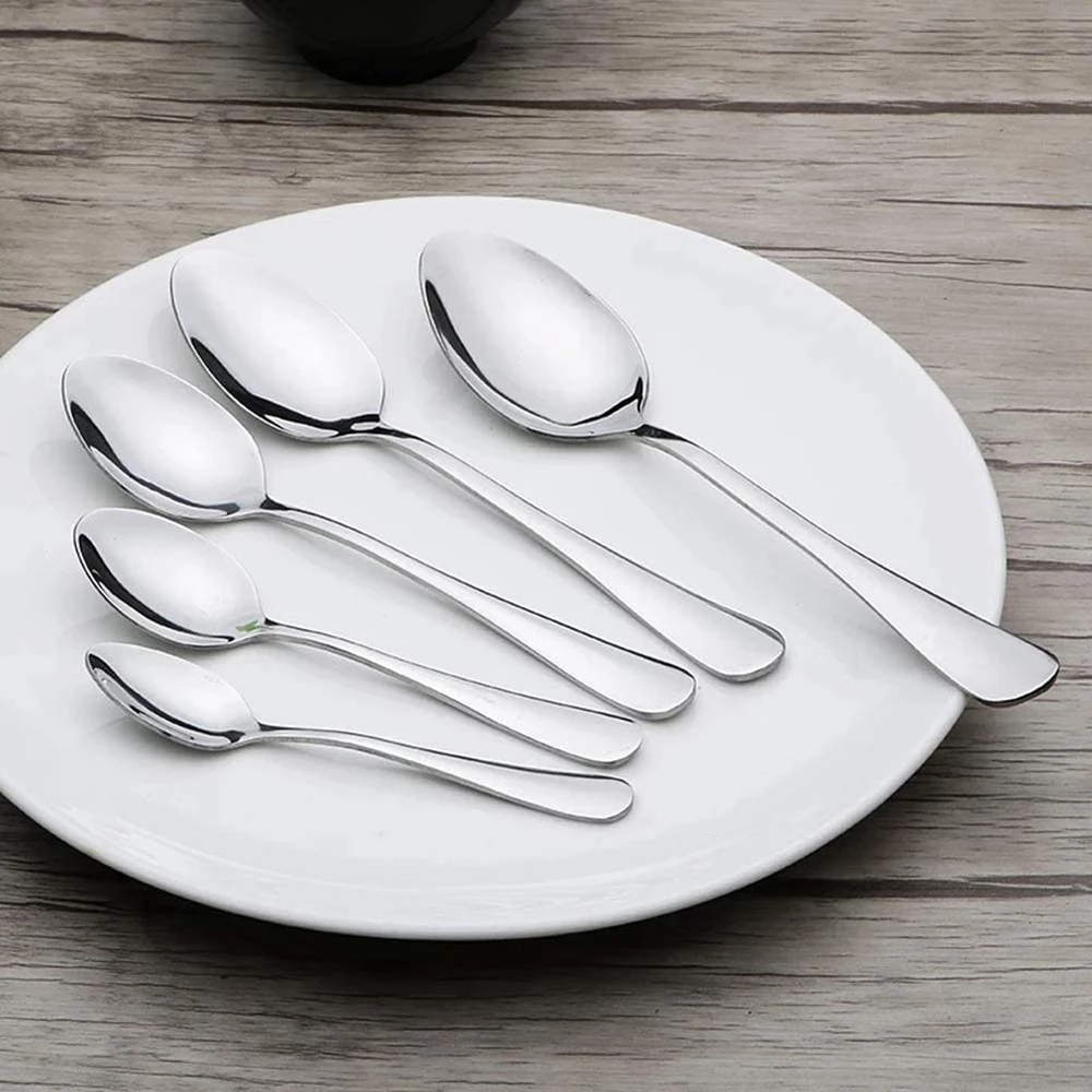 Набор чайных ложек из нержавеющей стали ложки для кофе мороженого чайные