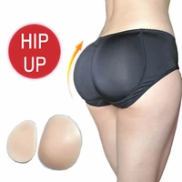 silicon padded panties briefs women panty pad 2pcs shapewear bum butt hip up enhancer underwear