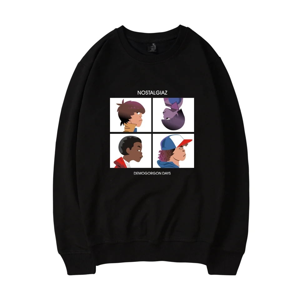 

Stranger Things Capless Hoodies Men Women Spring Winter New Sale Fashion Print Hip Hop Stranger Things Sweatshirt Coats tops