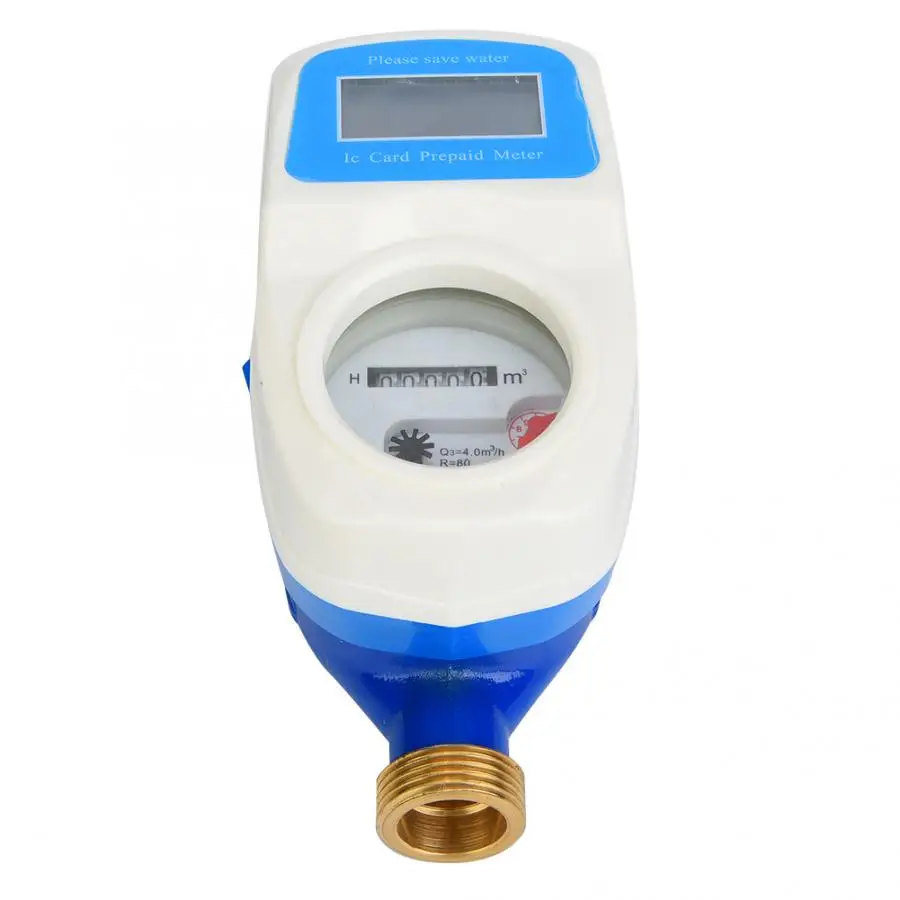 LXSK 20E счетчик воды домашний сад ЖК умный водонепроницаемый водопровод