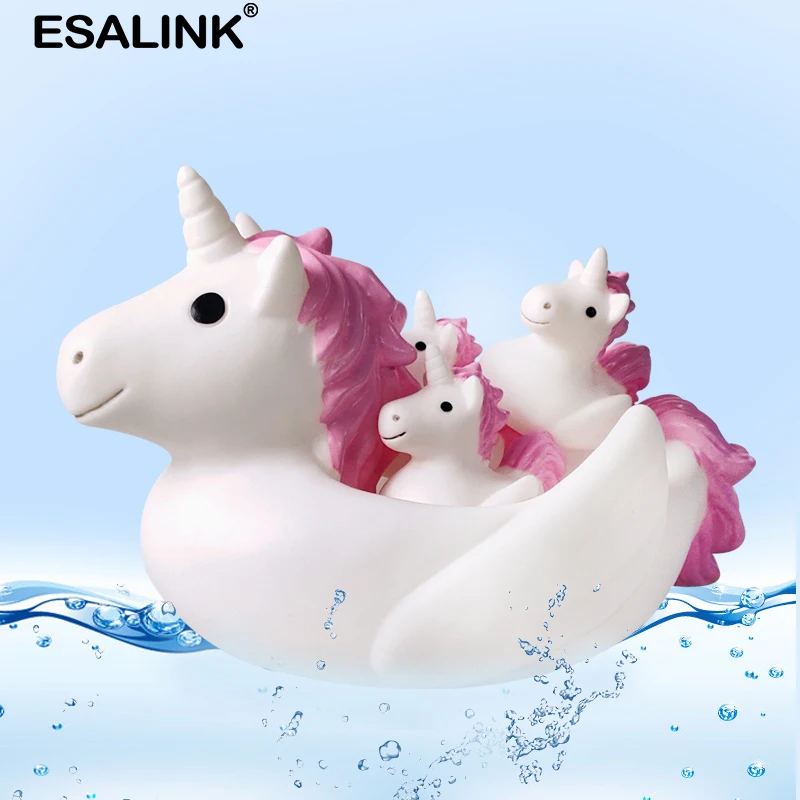 ESALINK игрушки для всей семьи ванной 1 большой 3 маленьких утки душа | Игрушки и хобби