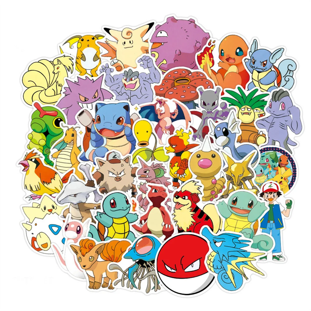 

10/30/50PCS Cartoon Cute Treasure Elves Do Not Repeat Graffiti Notebook Hand Account Decoration Waterproof Stickers Wholesale
