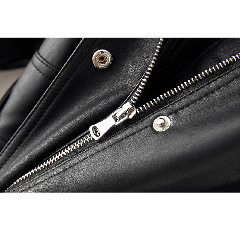 FTLZZ/Новинка 2021 года Сезон весна-осень Женская Свободная куртка из искусственной