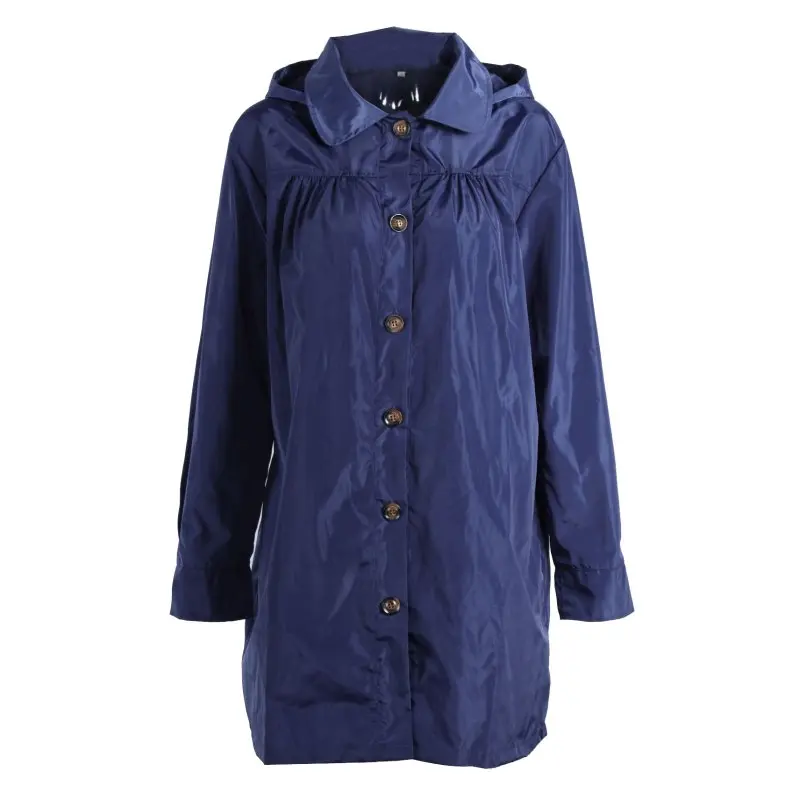 Женская куртка легкое водонепроницаемое пальто Женский дождевик мода 2019 новинка