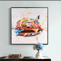 abstract graffiti street art gamepad leisure canvas wall art posters and prints modern home decor canvas painting for kids room