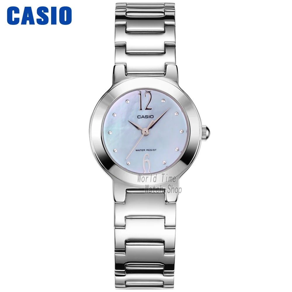 Casio смотреть женщины часы топ бренд роскошный набор водонепроницаемый кварц смотреть женщин дамы Подарки Часы Спорт часы relogio feminino reloj mujer montre homme sex kol saati zegarek damski LTP-1191A - Цвет: LTP1191A2A