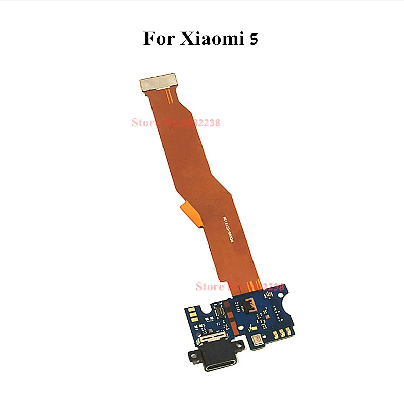 Оригинальный гибкий USB-кабель для зарядного устройства Xiaomi 5 MI5 штепсельная плата