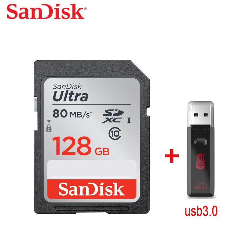 Карта памяти SANDISK ULTRA HD 16 ГБ 32 64 128 | Компьютеры и офис