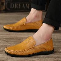 hot sale cheap loafers shoes men handmade leather shoes casual men flats slip on men driving shoes large size 47 zapatos hombre