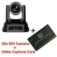 sdi camera 20x optics zoom sdihdmiip streaming outputs poe video conference camera 4k 60hz hdmi video capture card