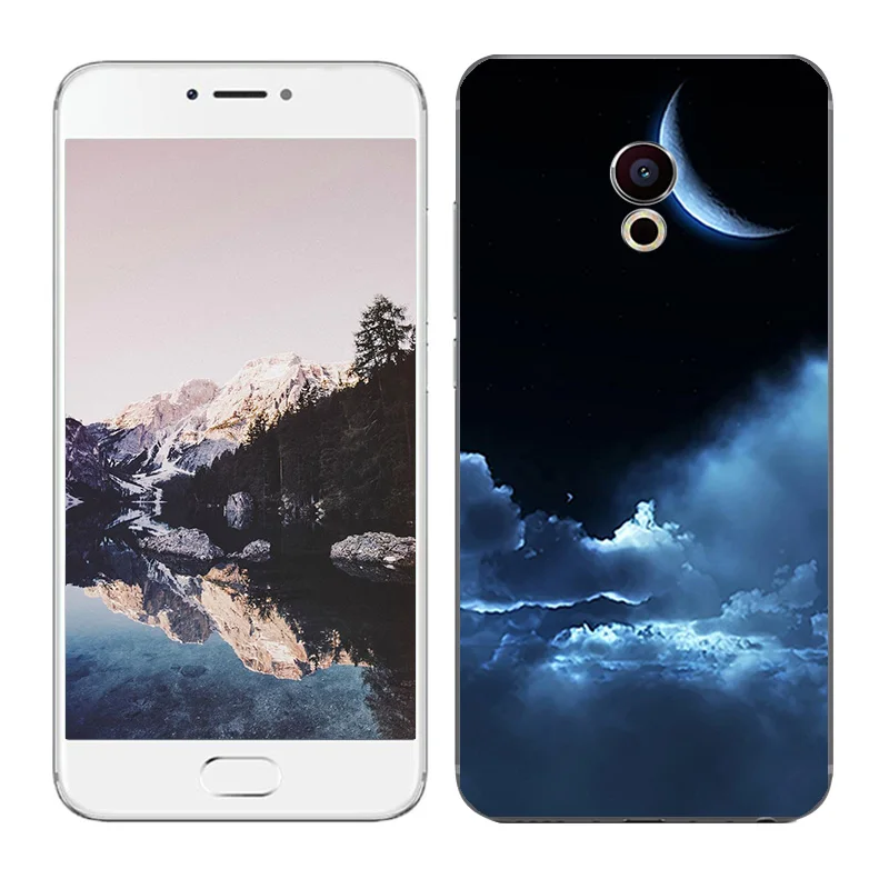 Чехол для телефона Meizu Pro 6 Plus чехол на заднюю панель Pro6 крышки Чехлы мобильного из