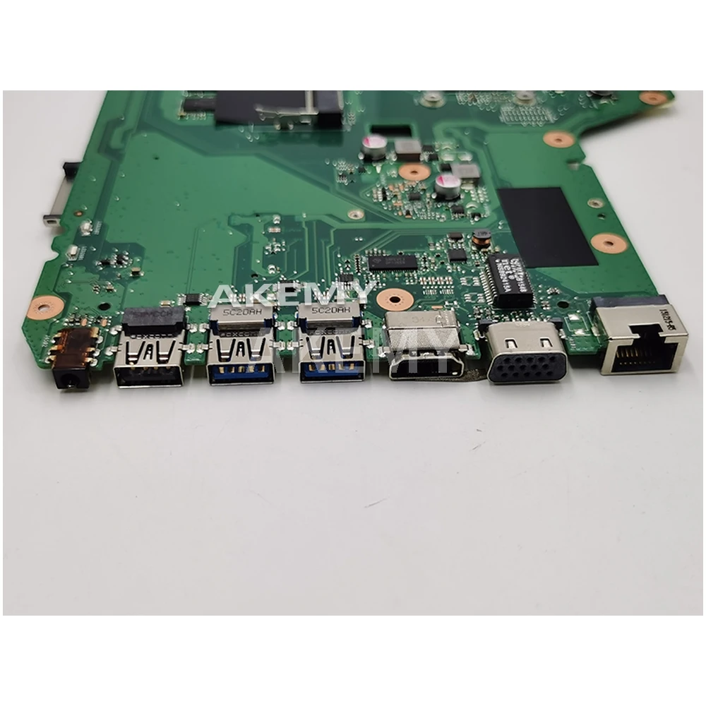 

Akemy X751YI Laptop motherboard For ASUS X751Y X751YI K751Y Mainboard 2GB Graphics card 4GB RAM A6-7310 CPU