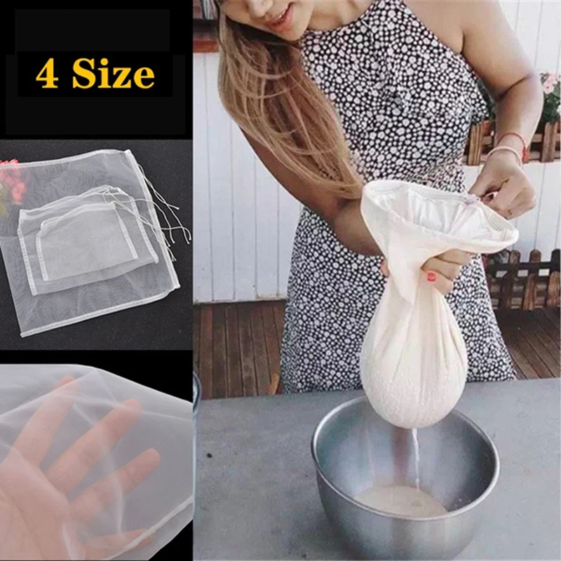 Фильтр для соевого молока сетчатый фильтр чая кофе масла йогурта многоразовый