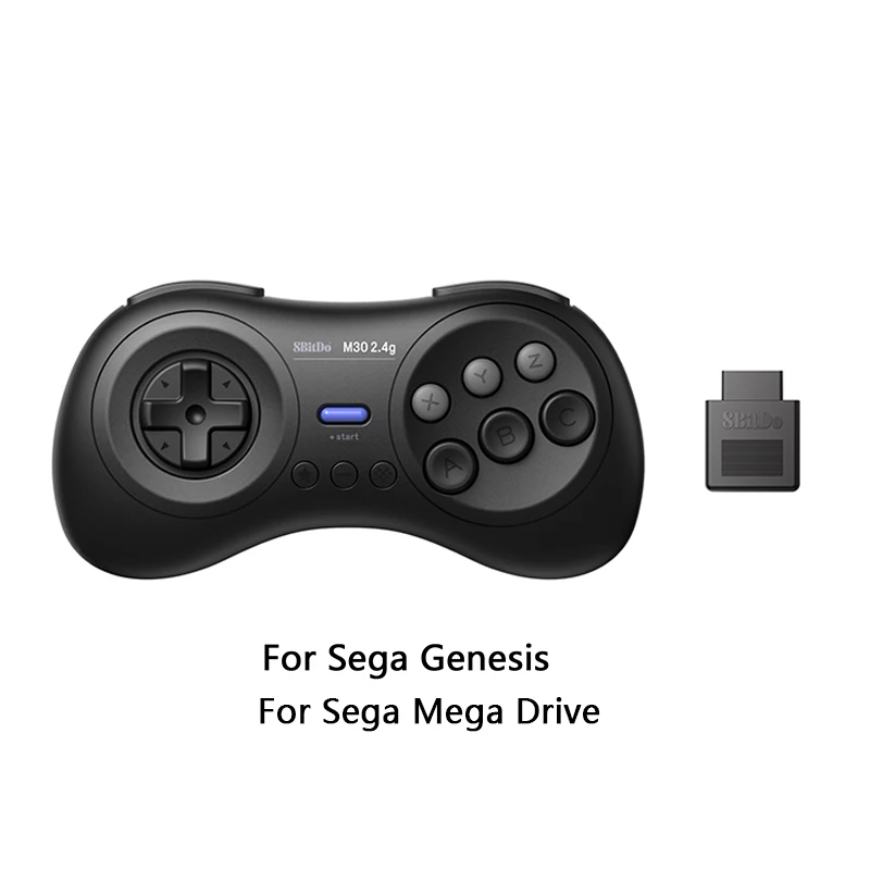 

M30 2.4G Wireless Gamepad for Sega Genesis/Gega Genesis Mini and Mega Drive/Mini - Sega Genesis Wireless Game Controller
