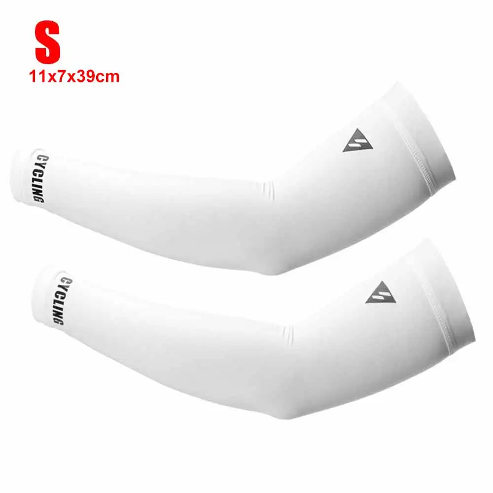 

1 Pair Arm Compression Sleeve Cooling UV Sun Protection for Cycling Basketball Golfing Running Climbing Hiking
