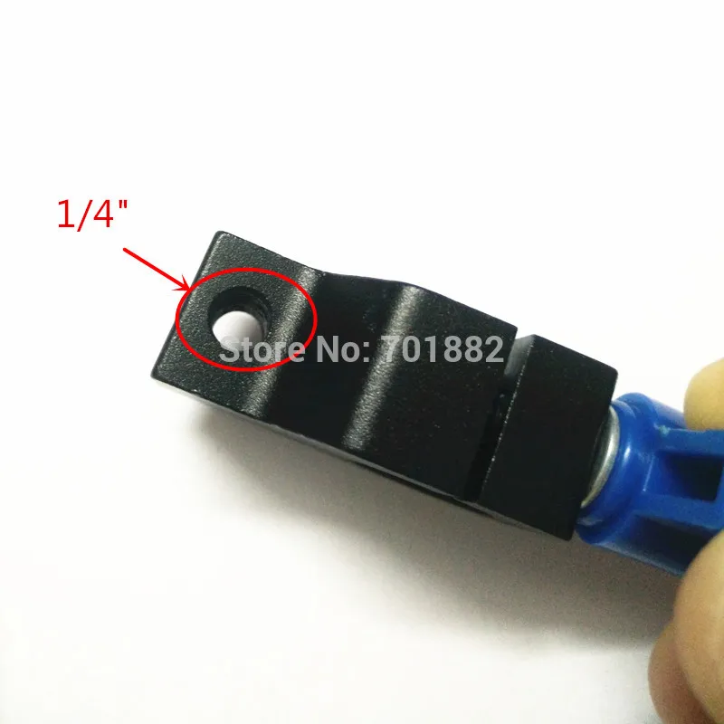 10 шт. Волшебная рукоятка РЕЛЬСА ЗАЖИМ адаптер Ручной Захват система для 15 мм