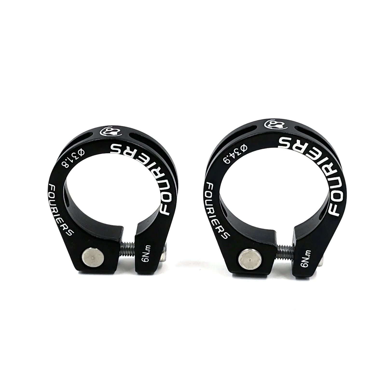 Fouriers 31.8/34.9mm Aluminium Alloy MTB Road Bicycle Seatpost Clamp Bike Cycling Seat Post Tube Clip Parts | Спорт и развлечения