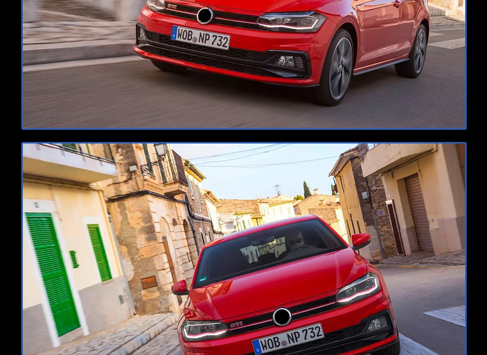 2 шт. автомобильный Стайлинг для VW Polo фары- Polo светодиодный фонарь DRL фара ближнего света дальнего света все светодиодный