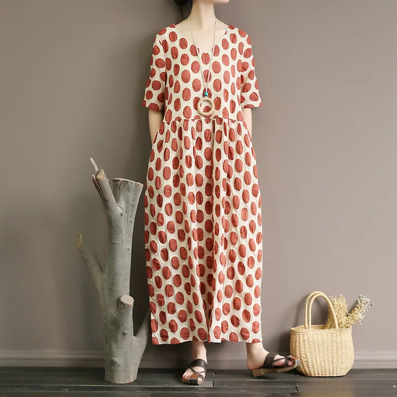 Юбка из чистого хлопка длинная с завязками на талии | Женская одежда