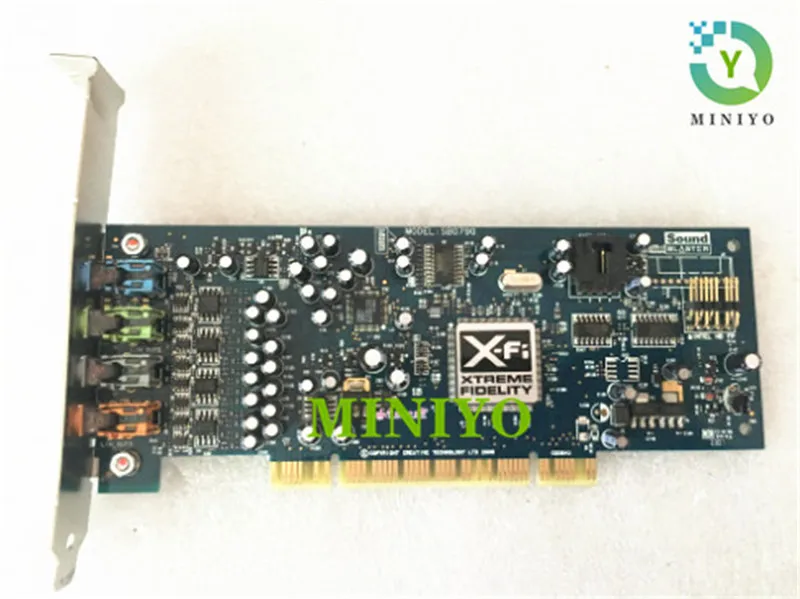 Высококачественный и оригинальный звуковой бластер SB0790 X Fi Xtreme Audio 7 1 канальная