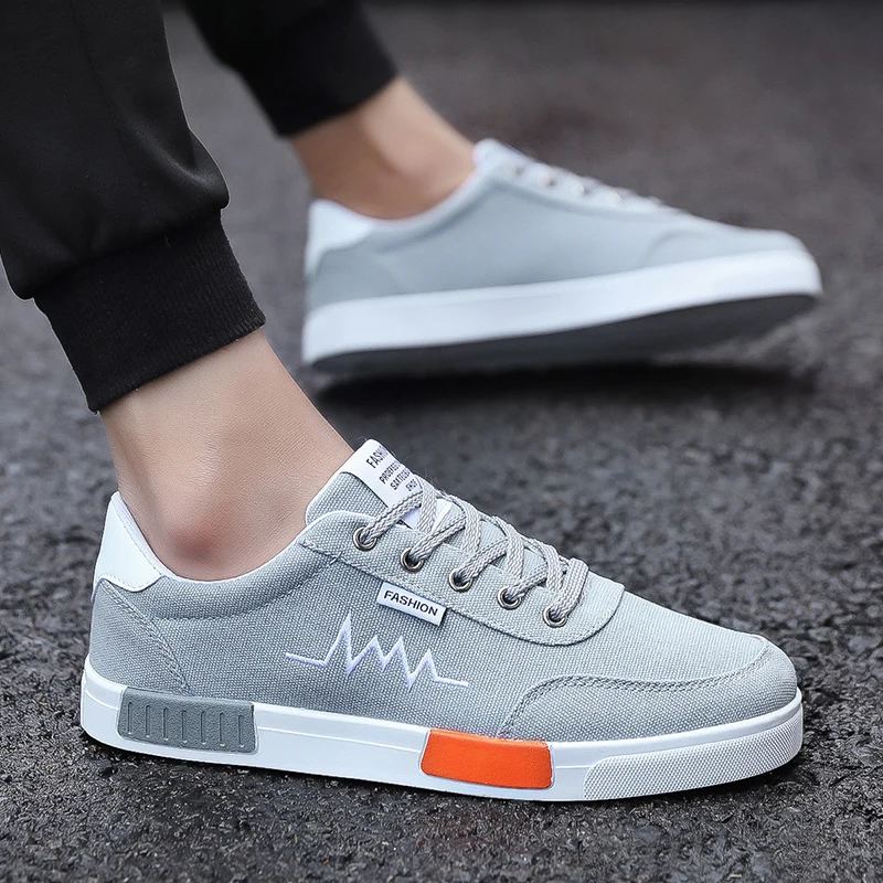 

Trend 2020 New Summer Sneakers Men Casual Shoes Non-slip Men's Sneakers Classic Canvas Shoes Flat Shoes Men Fashion Men's shoes