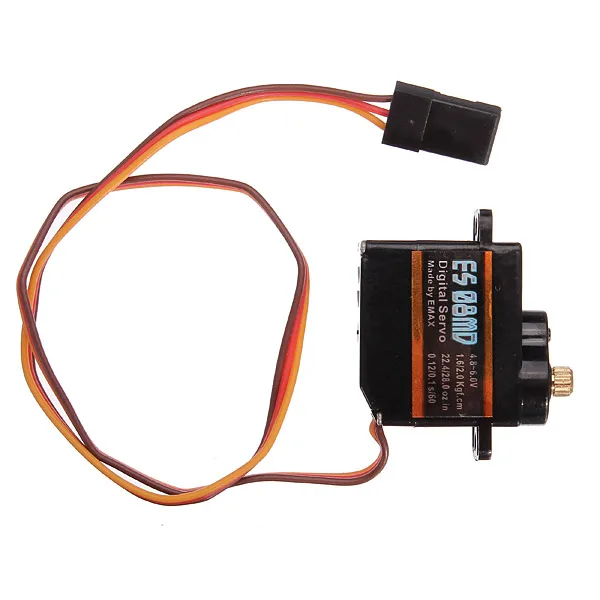 

Emax ES08MDII Classic Metal Waterproof Digital Micro Servo High Speed Metal Gear For RC Models RC Robot Helicopter Models & Toys
