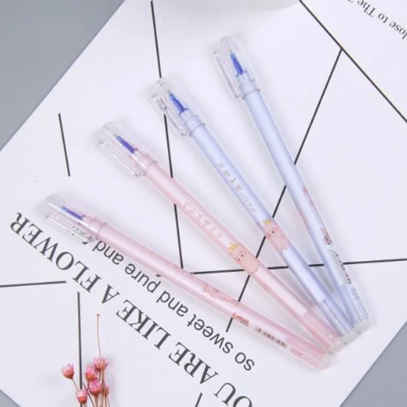 3 шт./компл. 0 38 мм Милая стираемая ручка стержень с заправкой Волшебная гелевая