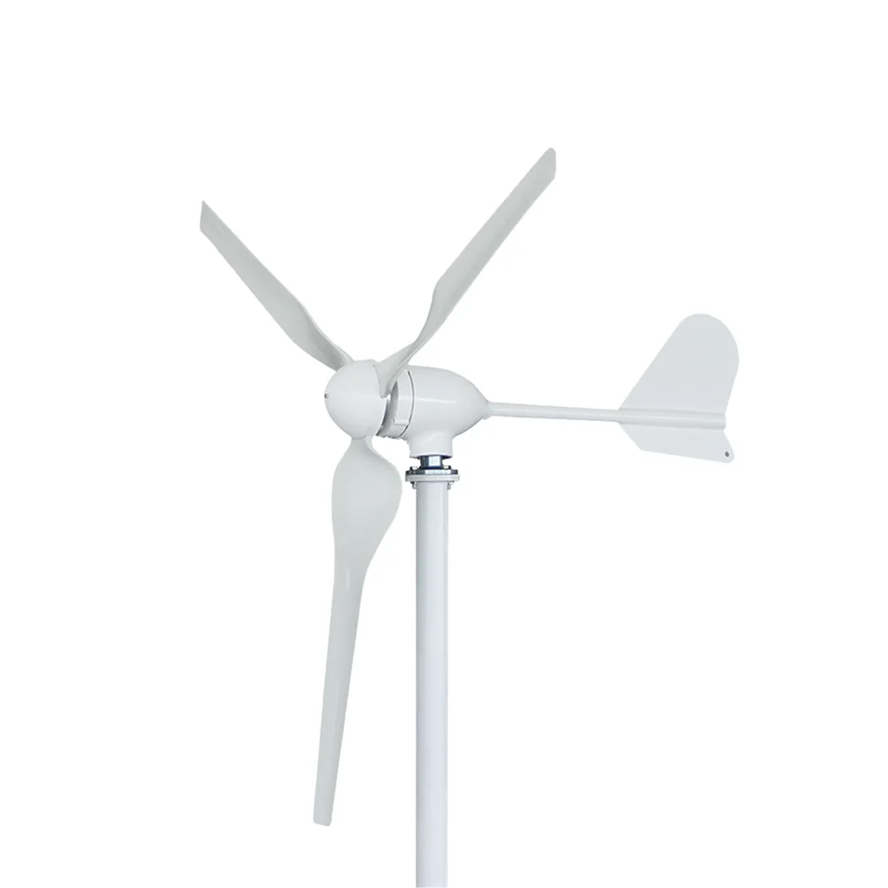

CE 1000W 1200W New Energy Horizontal Wind Turbine Generator Free MPPT Controller 12v 24v 48v Low Noise Small Windmill Homeuse