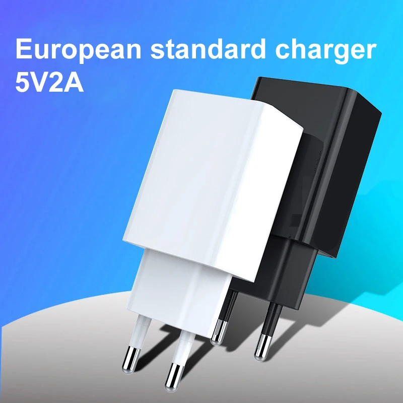 

EU Standard Usb Charger 5V2A Universal European Standard Charging Head For Android Smart Phone Portable Charging Head Charger