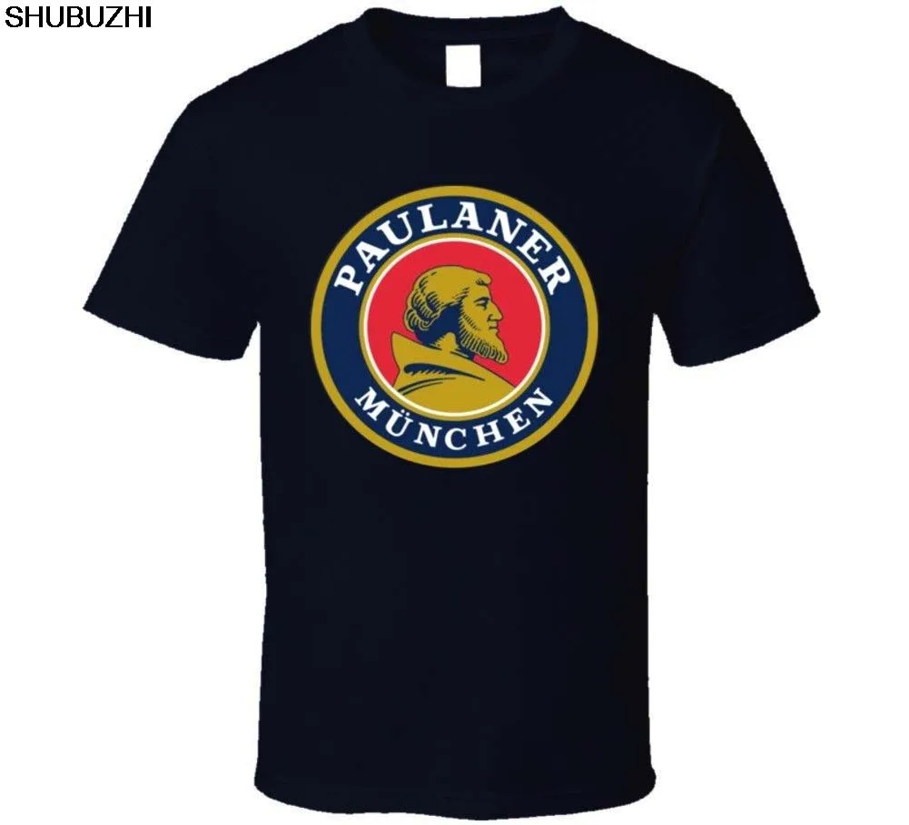 Paulaner Munchen немецкое пиво пить алкоголь футболка мужские футболки хлопок