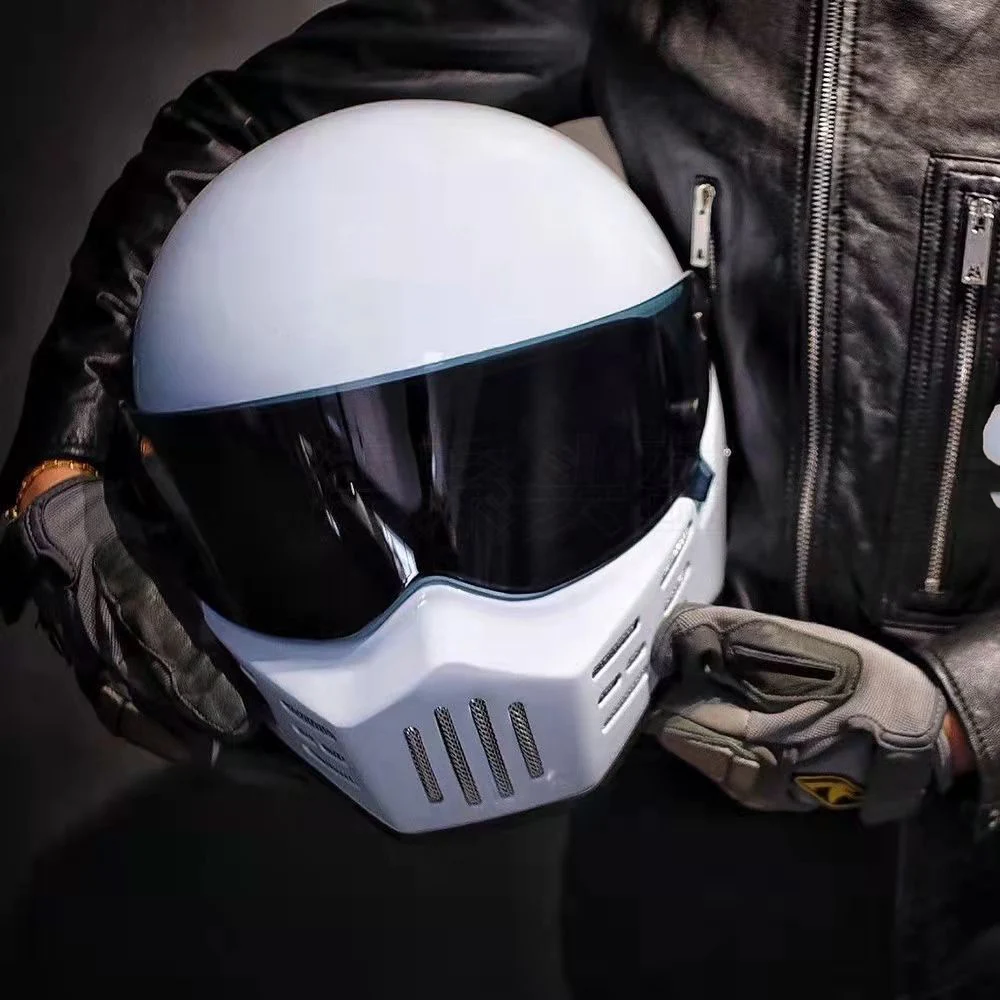 Мотоциклетный шлем CRG с защитой от ветра и запотевания сертифицированный в