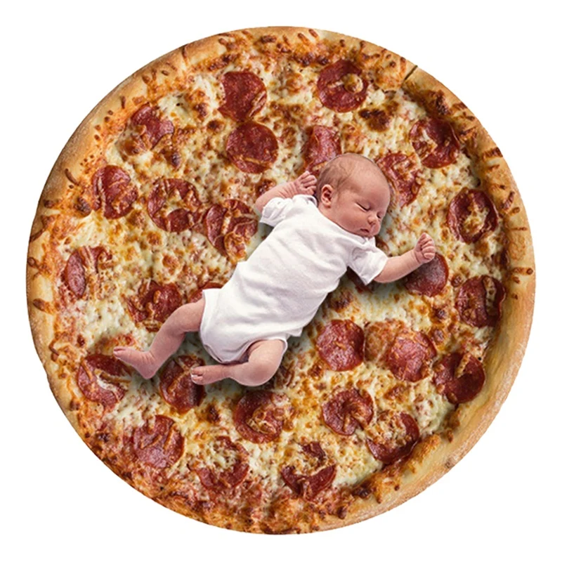 Детское одеяло для пиццы буррито мука тортилья пеленка Одеяло сна обертка