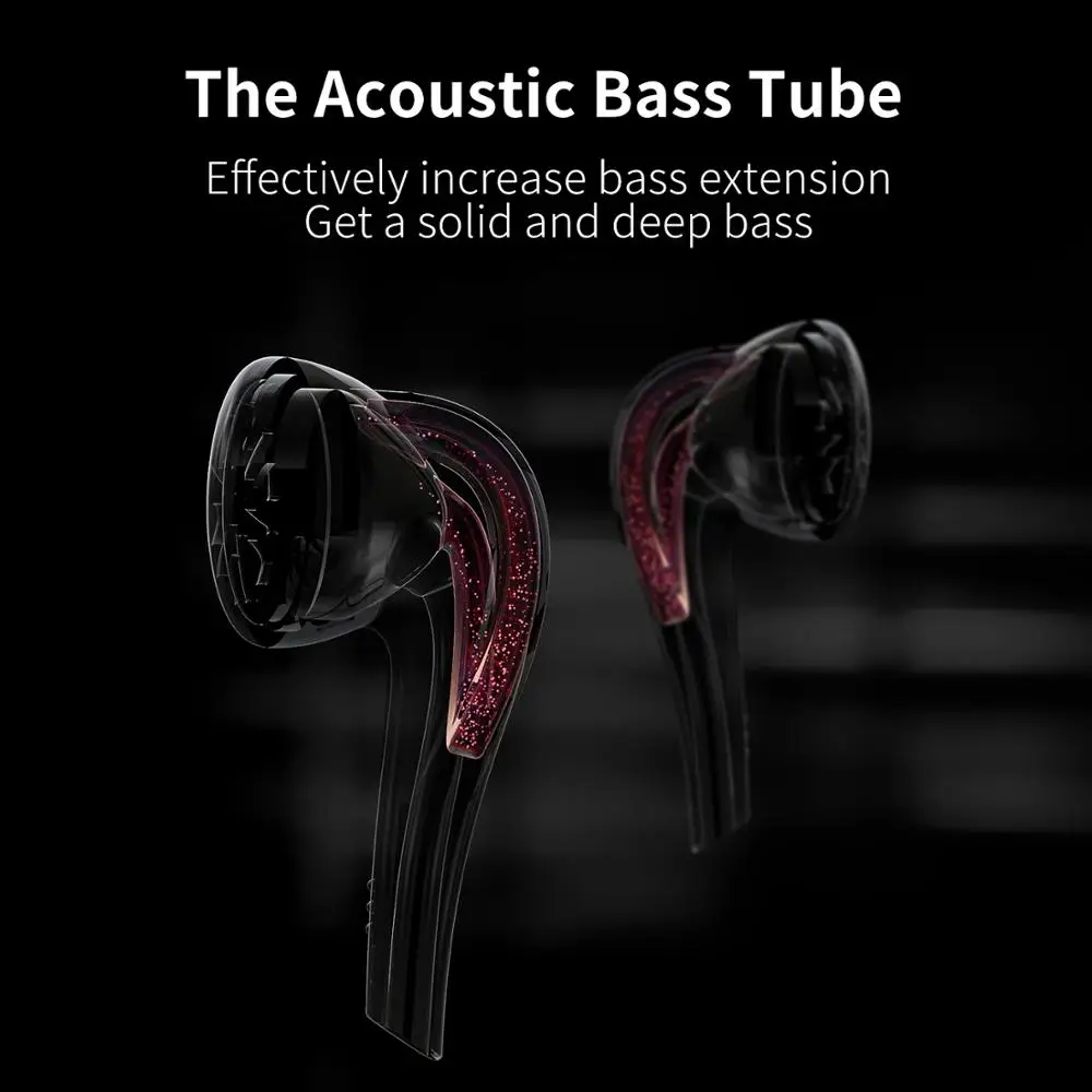 Hi-Fi наушники FiiO EM5 с басами проводные динамическим драйвером и плоской головкой