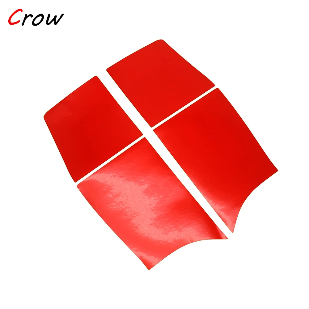 

1 комплект черно-красных жестких отражающих седельных сумок с наклейками для BMW R1200RT R1200ST R1200R K1200GT K1300GT 2005-2013