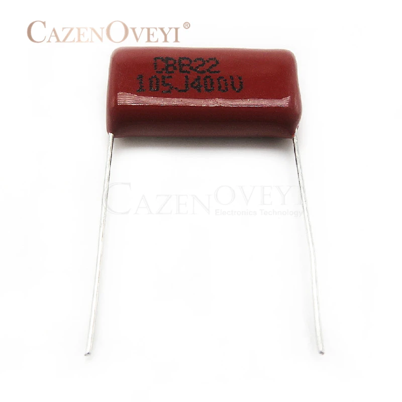 10 шт./лот 400V105 1 мкФ CBB Passo 20 мм 400V105J 105 105J 1000NF конденсаторе пленка из полипропилена в