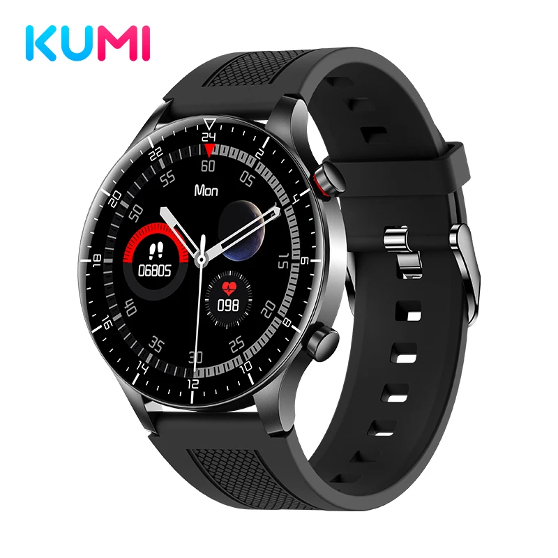 

Умные часы KUMI GW16T Pro с измерением пульса и яркости