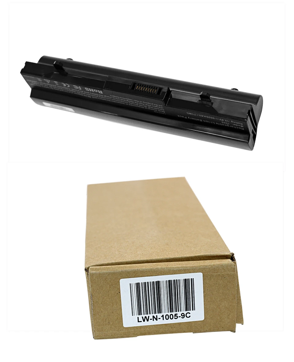 Черный 9 ячеек 6600 мАч Батарея для Asus Eee PC 1001PX 1001HA 1005 P 1001PQ 1005 1005HA AL31-1005 AL32-1005 ML32-1005 PL32-1005